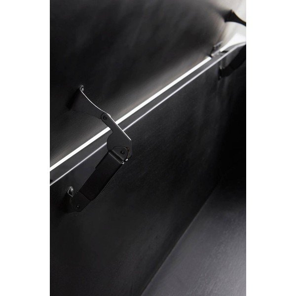 Fekete mangófa tárolóláda 150x42x42 cm Sjöbo – Jotex-image-2