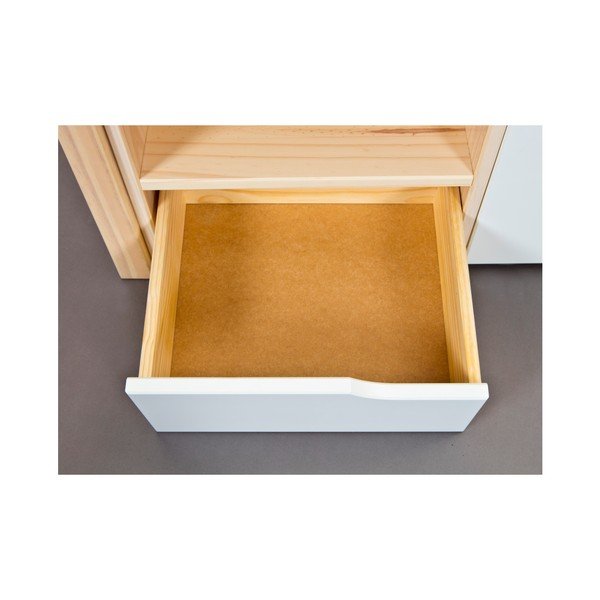 Gudjam tömör fenyőfa ágy, 90 x 200 cm - Interlink-image-2