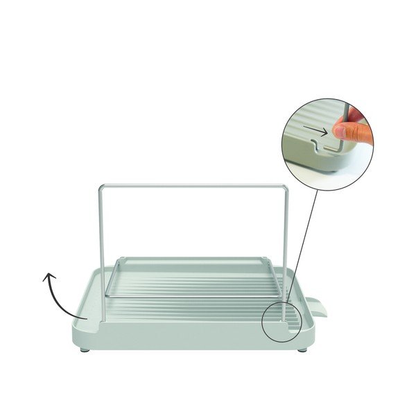 Szürke kétszintes edényszárító Duo – Joseph Joseph-image-3