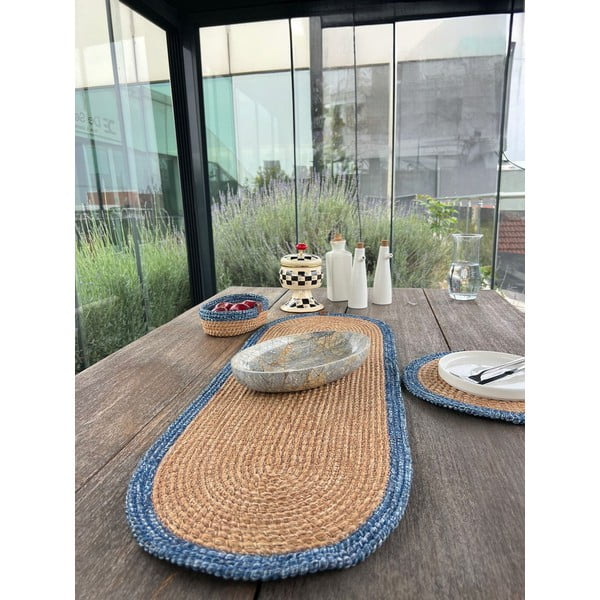 Juta asztali futó 35x100 cm Wicker – Mila Home Luxury-image-4