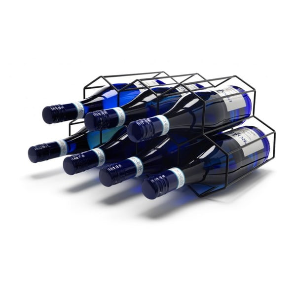 Fekete fém bortartó állvány - Leopold Vienna-image-4