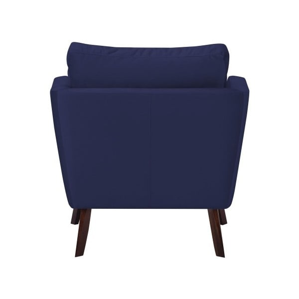 Elena tengerészkék fotel - Mazzini Sofas-image-1