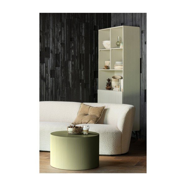 Khaki kerek dohányzóasztal ø 60 cm Sanne – WOOOD-image-1