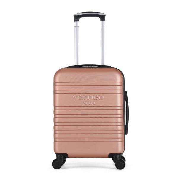 Mureo Valise Cabine rózsaszín gurulós bőrönd, 34 l - VERTIGO
