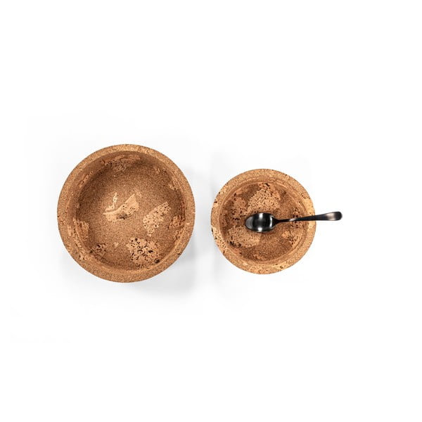 Natúr színű parafa tálka 112,5 ml Querco – ZicZac-image-3