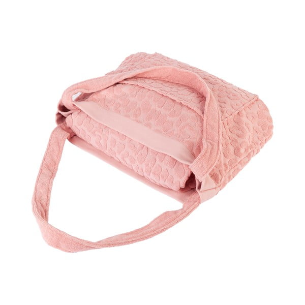 Terry rózsaszín táska, ami egyben strandtörölköző - Sunnylife