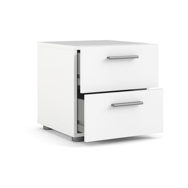 Fehér éjjeliszekrény Pepe - Tvilum-image-4