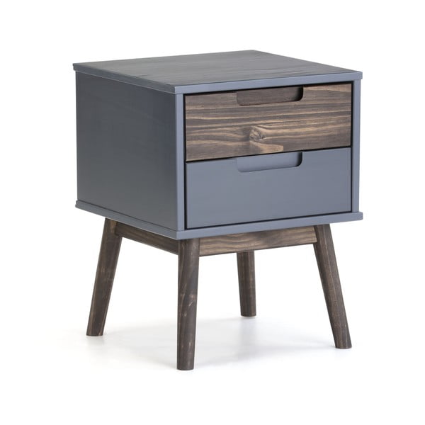 Szürke borovi fenyő éjjeliszekrény Nussa – Marckeric-image-2