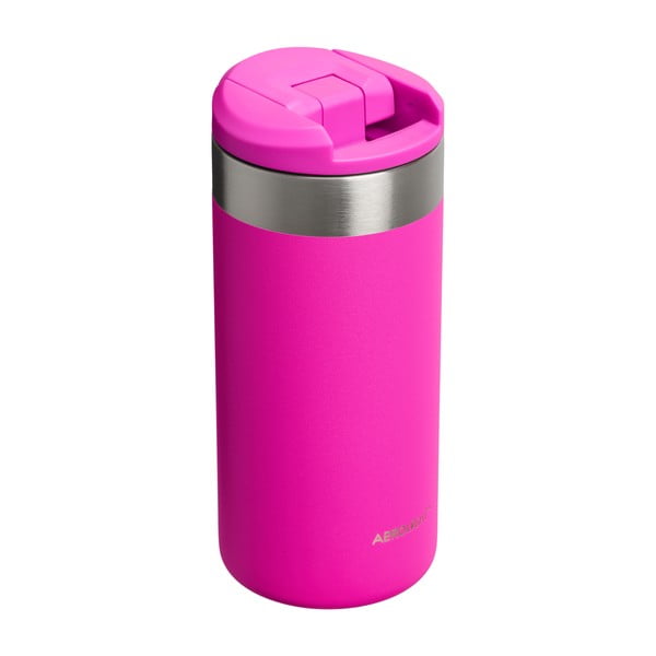 Rózsaszín rozsdamentes acél termobögre 350 ml AeroLight™ Transit Mug Violet Blossom – Stanley-image-1