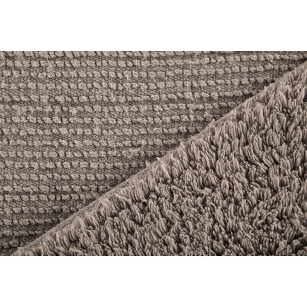 Luca barna pamut fürdőszobaszőnyeg, 60 x 60 cm - Tiseco Home Studio-image-2