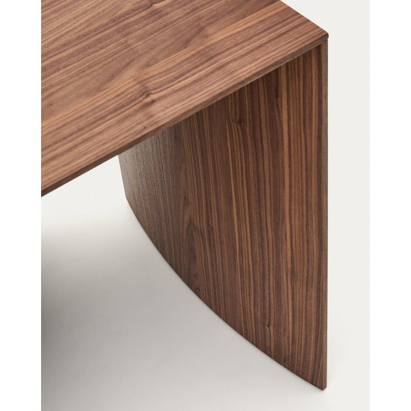 Íróasztal diófa dekorral 60x140 cm Litto – Kave Home-image-4