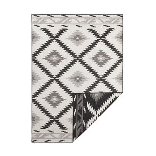 Malibu fekete-krémszínű kültéri szőnyeg, 230 x 160 cm - NORTHRUGS
