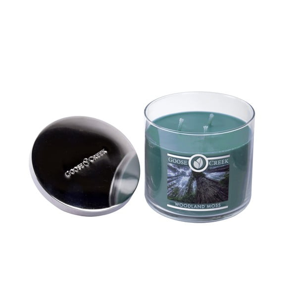 Woodland Moss illatgyertya üvegben, égési idő 35 óra - Goose Creek-image-2