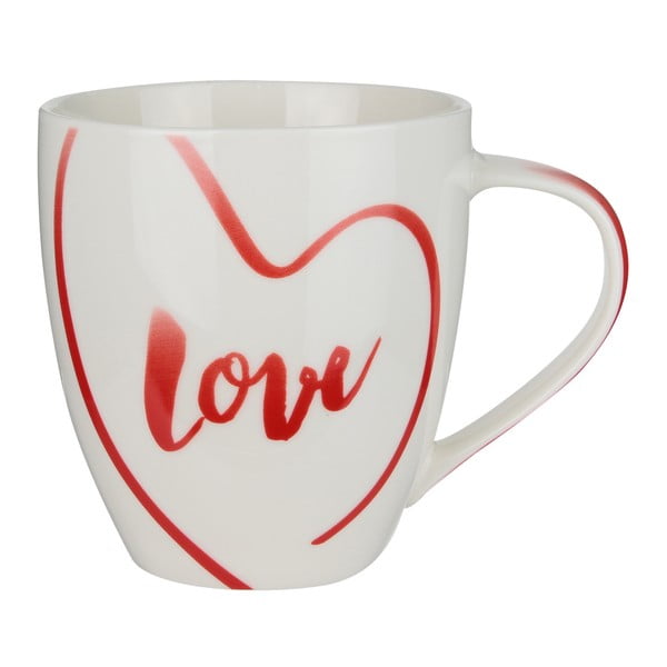Love Mug porcelán bögre díszdobozban, 400 ml - Le Studio