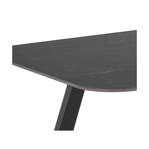 Étkezőasztal kerámia asztallappal 90x180 cm Antalya – Actona-image-3