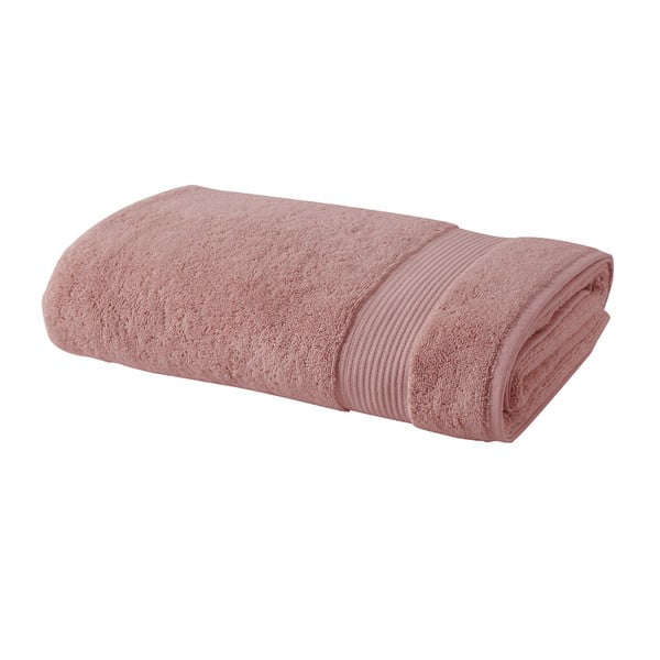 Basic világos rózsaszín pamut törölköző, 30 x 50 cm - Bella Maison