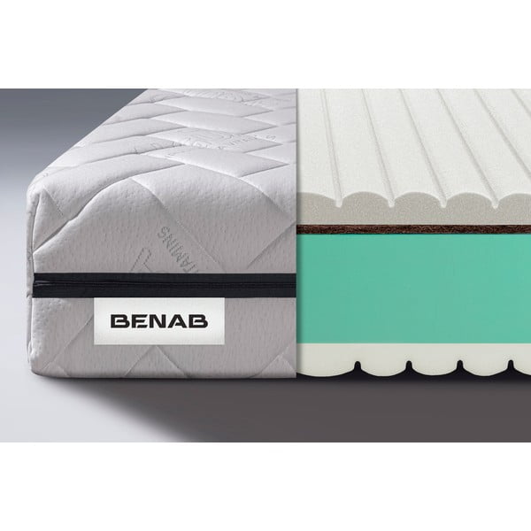 Közepes keménységű-extra kemény kétoldalas hab matrac 160x200 cm BuonaNotte HR BIO – BENAB-image-1