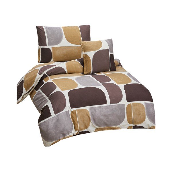 Egyszemélyes háromrészes mikroszatén ágyneműhuzat 140x200 cm Pablo – My House