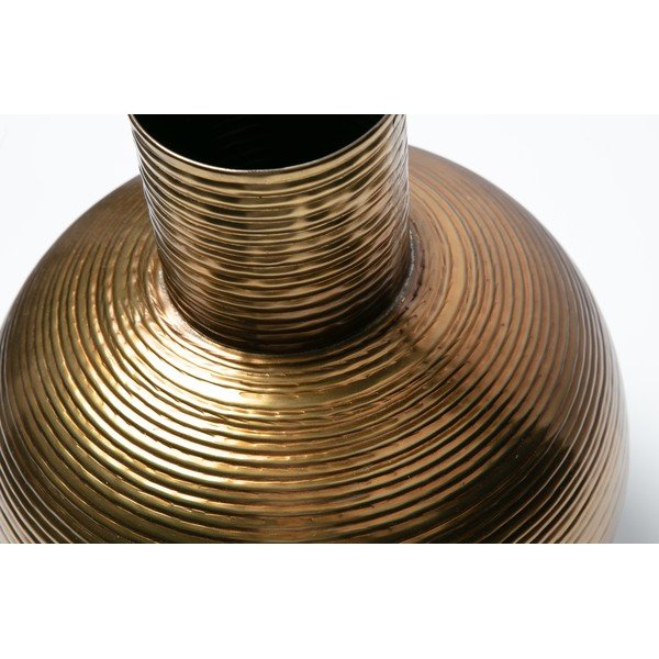 Pixie fém váza aranysárga dekorral - WOOOD-image-1