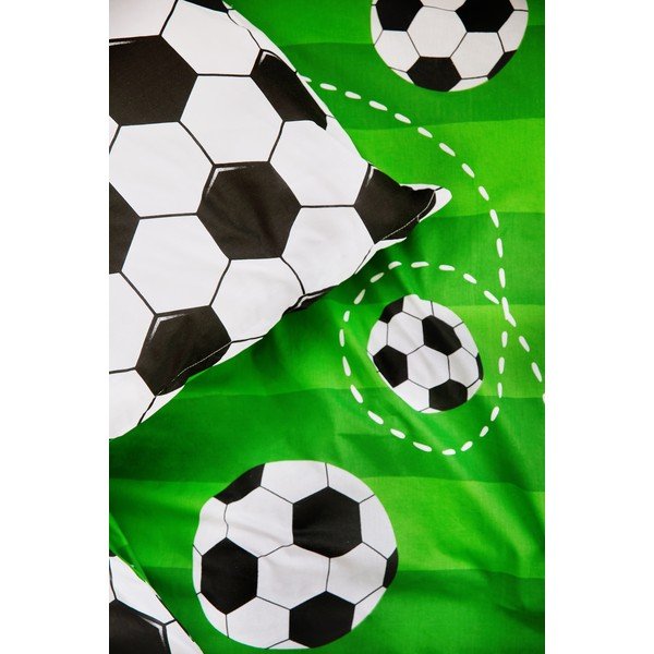 Egyszemélyes pamut gyerek ágyneműhuzat 140x200 cm Soccer – Bonami Selection-image-2
