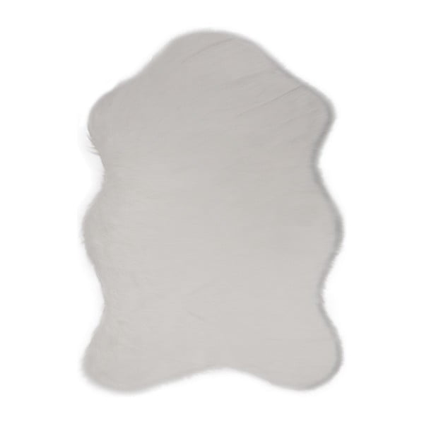 Pelus White fehér műszőrme szőnyeg, 75 x 100 cm