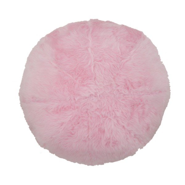 Plush rózsaszín puff - Mauro Ferretti-image-1