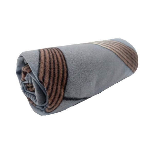 Szürke fleece takaró 150x200 cm Gold Ribbon – JAHU collections