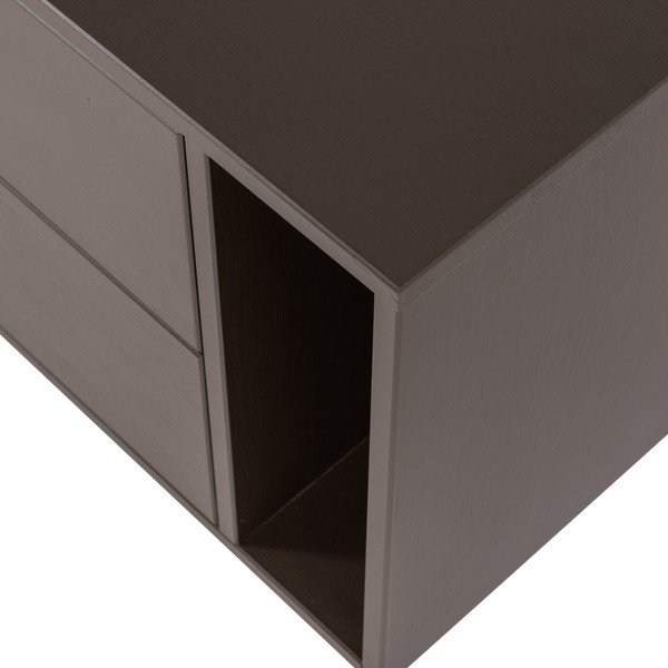 Sötétbarna borovi fenyő TV-állvány 200x45x44 cm Settle Down – vtwonen-image-3