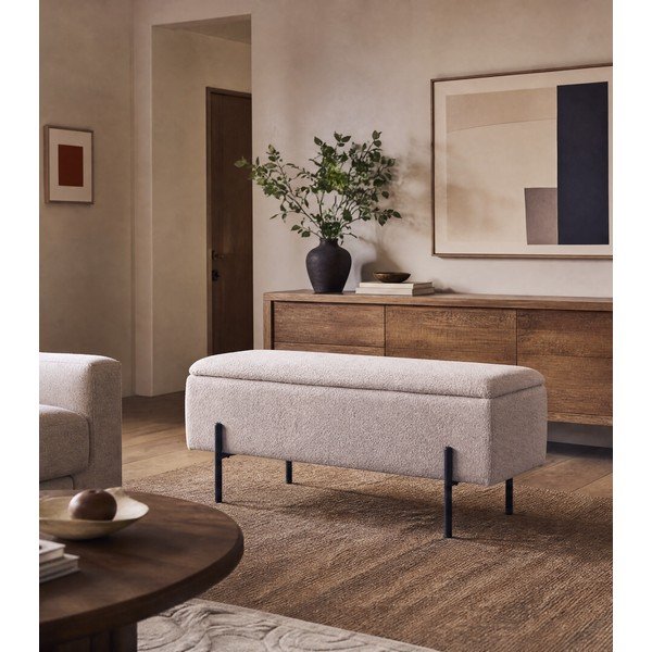 Bézs buklé pad Watford – House Nordic-image-4