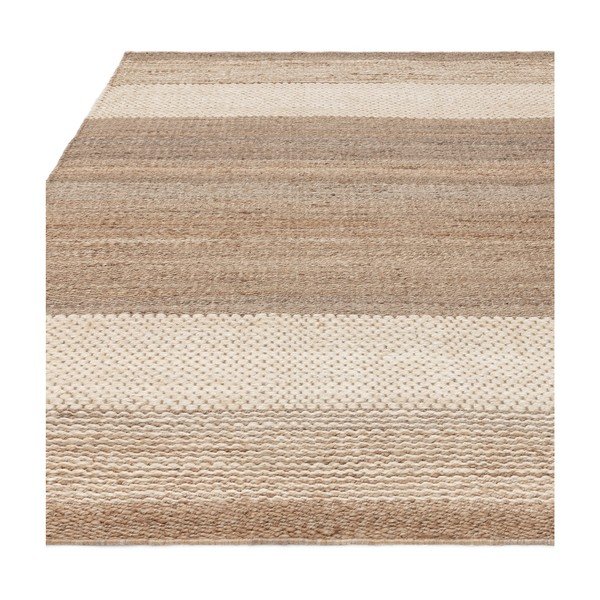 Fehér-bézs kétoldalas kézi szövésű juta szőnyeg 200x300 cm Cedar – Asiatic Carpets-image-4