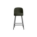 Sötétzöld bársony bárszék (ülésmagasság 64 cm) Vogue – WOOOD