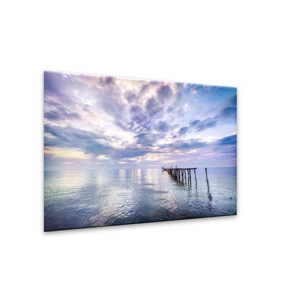 Glas Summer Blue kép, 80 x 120 cm - Styler-image-2