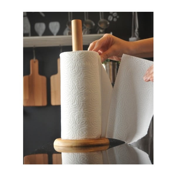 Laisy bambusz konyhai papírtörlő tartóállvány - Bambum