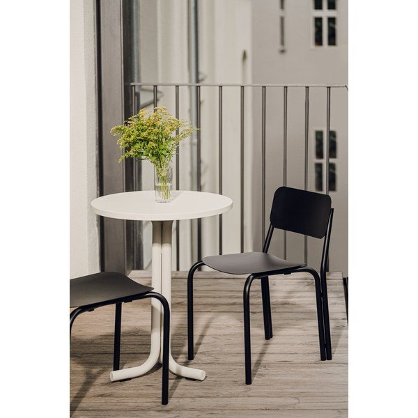 Fekete fém kerti szék Kei – noo.ma-image-1