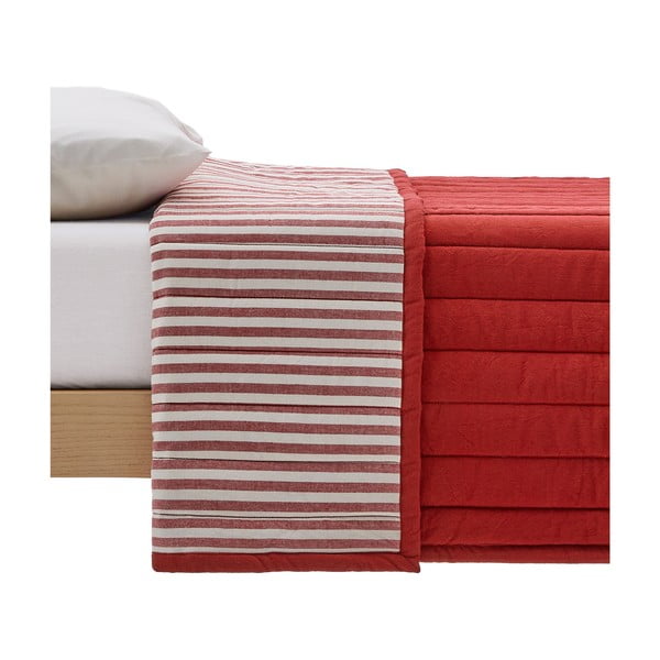 Piros bio pamut steppelt ágytakaró 180x240 cm Sini – Kave Home