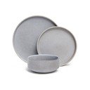 Malia 18 db-os szürke agyagkerámia étkészlet - Bonami selection