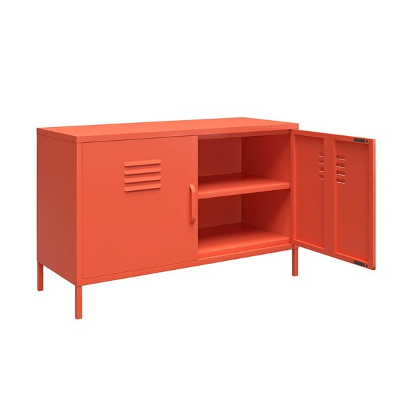 Cache narancssárga fém szekrény, 100 x 64 cm - Novogratz-image-4