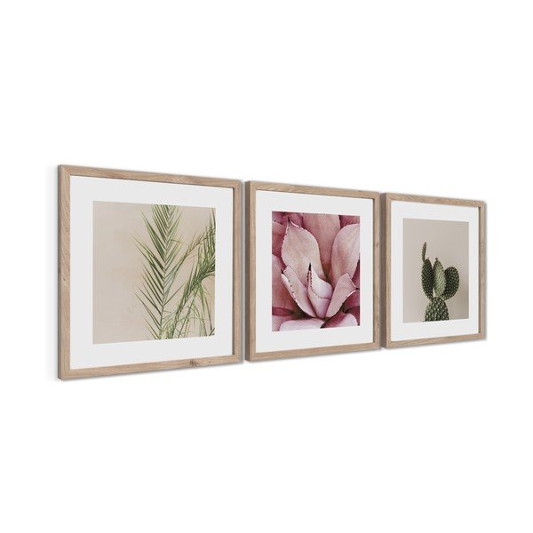 Nyomtatott keretezett kép szett 3 db-os 30x30 cm Fresh – Styler-image-4