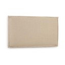 Bézs kárpitozott ágytámla 206x106 cm Tanit – Kave Home