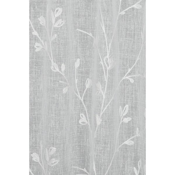 Fehér átlátszó függöny 45x140 cm - Gardinia-image-3