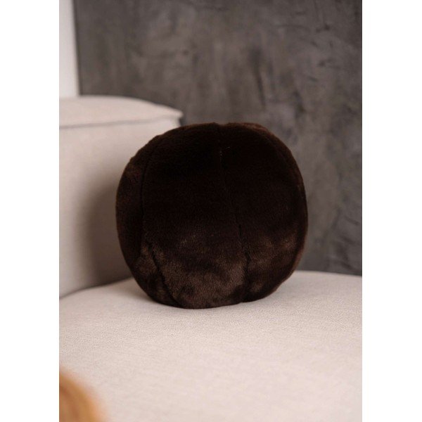 Mikroplüss díszpárna ø 25 cm Top – Mioli Decor-image-1