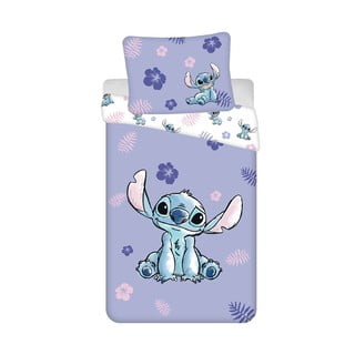 Egyszemélyes pamut gyerek ágyneműhuzat 140x200 cm Lilo and Stitch – Jerry Fabrics