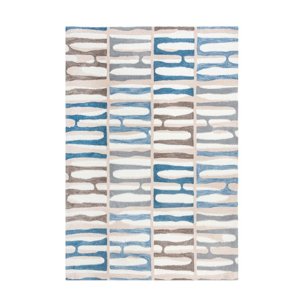 Abstract Stripe kék szőnyeg, 160 x 230 cm - Flair Rugs