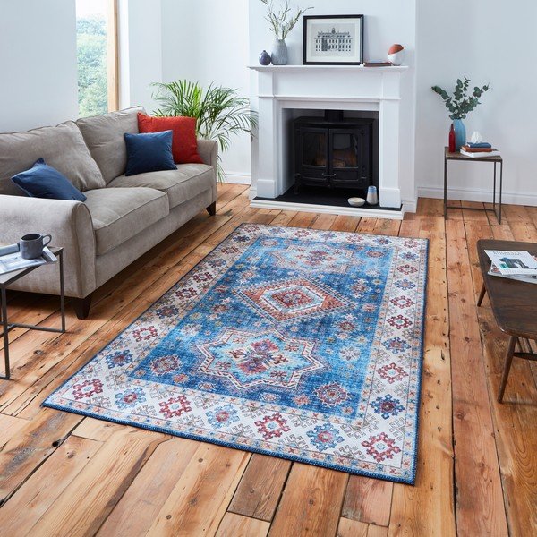 Kék szőnyeg 150x230 cm Topaz – Think Rugs-image-1