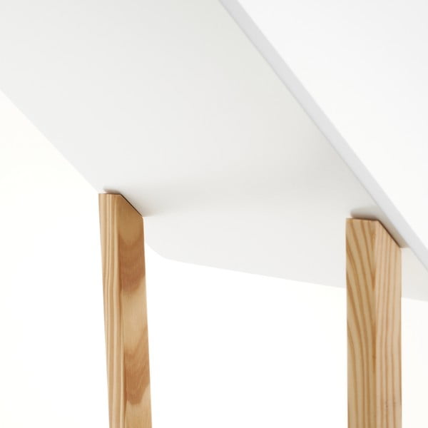 Fehér gyerek könyvespolc 79x131 cm – Casa Selección-image-2