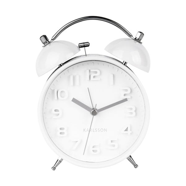 Mr. White fehér ébresztőóra - Karlsson-image-3