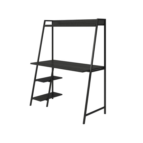 Fali íróasztal tölgyfa dekoros asztallappal 51x111 cm Bushwick – Novogratz-image-2