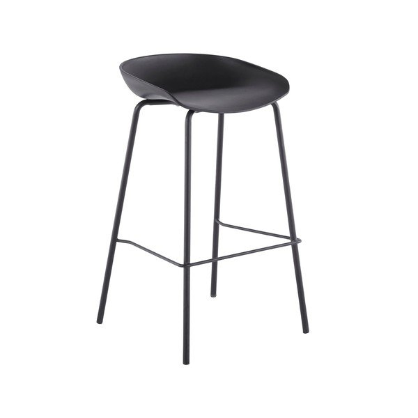 Fekete bárszék szett 2 db-os 79 cm Daisy - Støraa