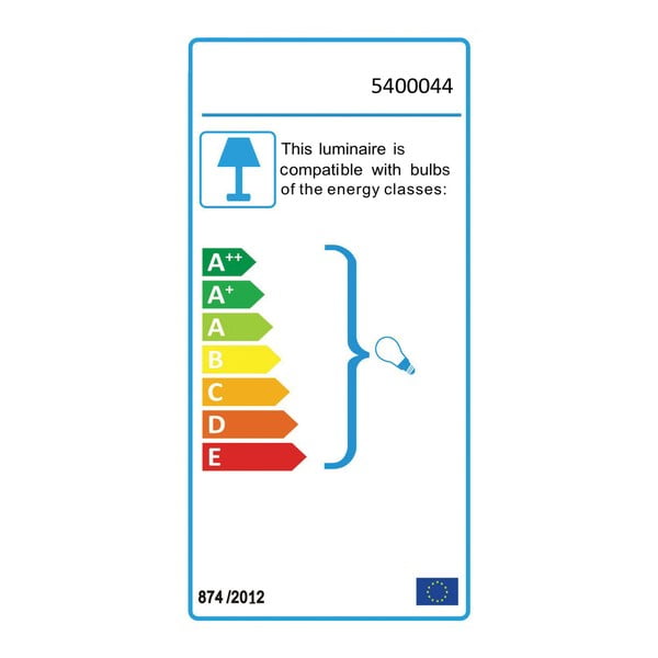 Lea fekete fali lámpa - White Label-image-2