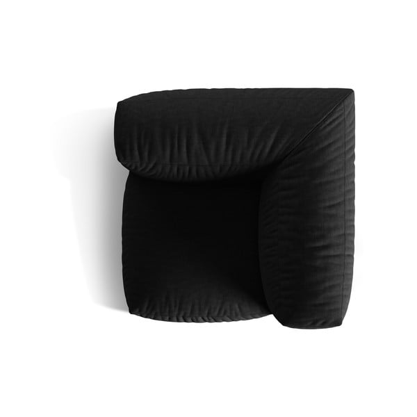 Fekete kanapé modul (variálható) Martina – Micadoni Home-image-4